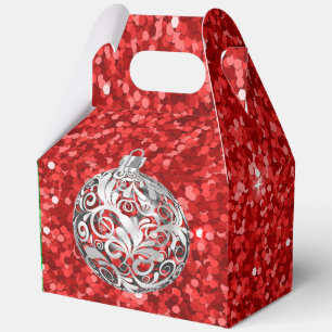 Green Silver Red Fevor Box Geschenkschachtel