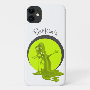 Green Slide Monster Funny Kids Name Case-Mate iPhone Hülle