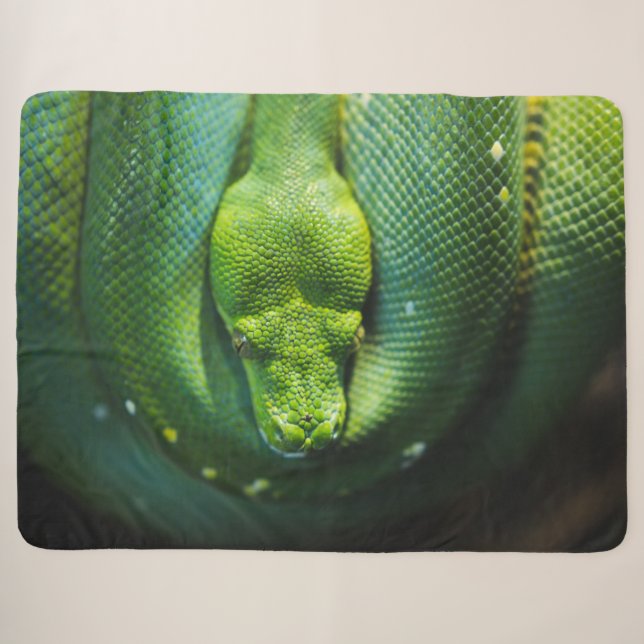 GREEN SNAKE SHERPADECKE (Vorderseite (Horizontal))