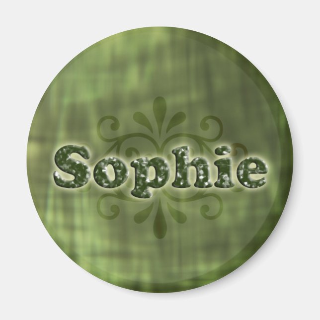 Green Sophie Magnet (Vorne)
