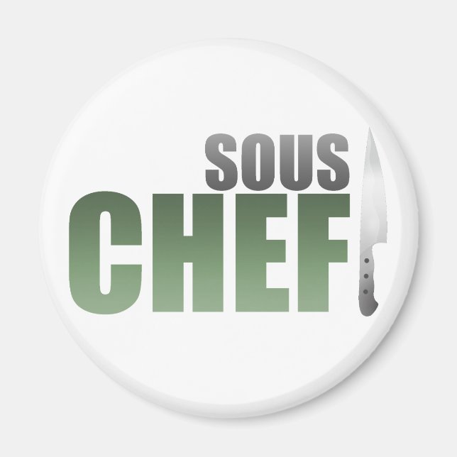 Green Sous Koch Magnet (Vorne)