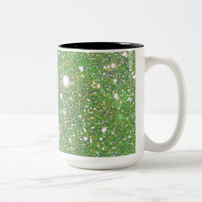 Green Sparkle 2 Tonne Tasse (Rechts)