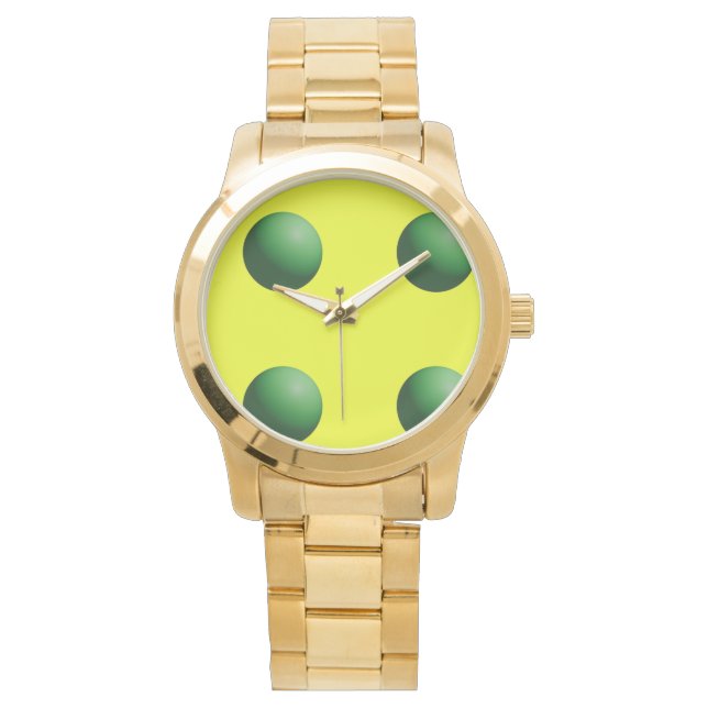 Green Spheres eWatch Watch Armbanduhr (Vorderseite)