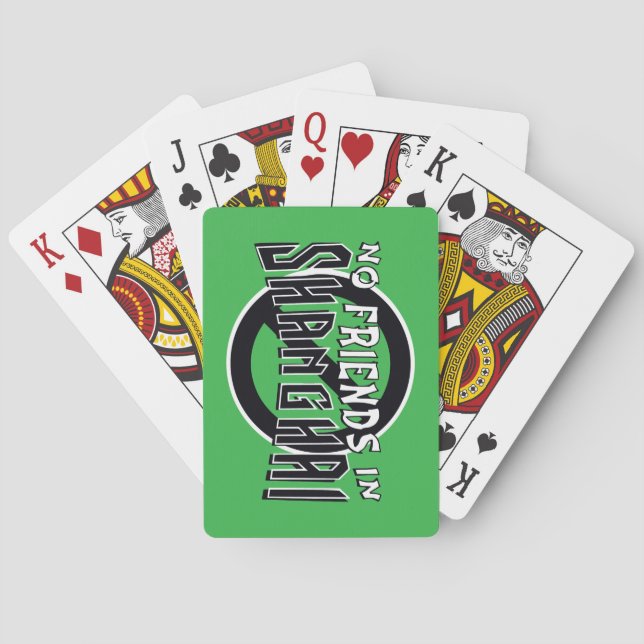 GREEN Spielkarten für Shanghai Rummy (Rückseite)