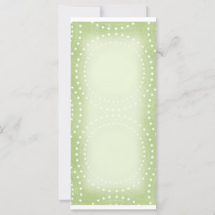 Green Spiral Rack Card