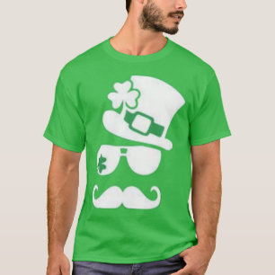 Green St. Patrick's Day Leprechaun Lucky Kleeblatt T-Shirt
