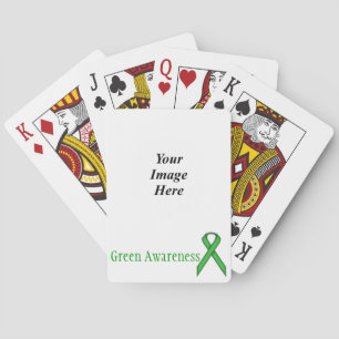 Green Standard Ribbon von Kenneth Yoncich Spielkarten
