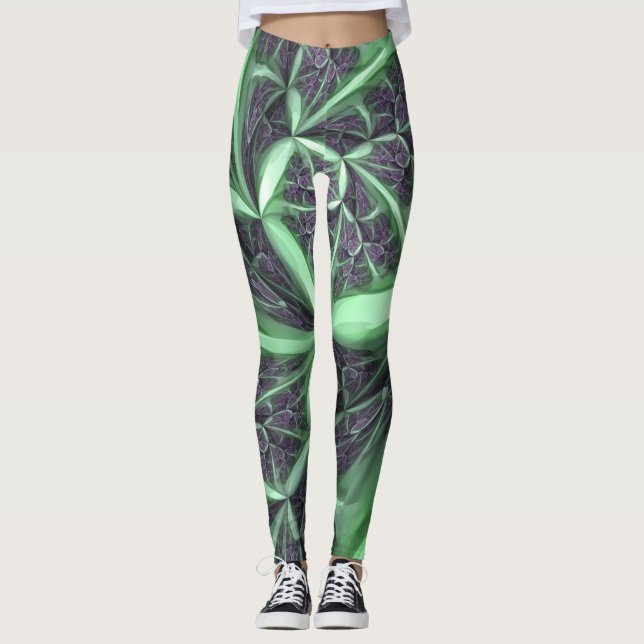 Green Star Leggings (Vorderseite)