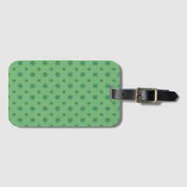Green Star Luggage Tag Gepäckanhänger