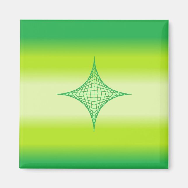 Green Star Magnet (Vorne)