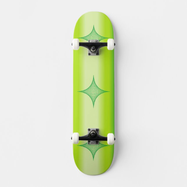 Green Star Skateboard (Vorderseite)