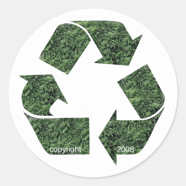 Green Sticker gehen (Vorderseite)