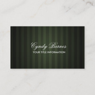 Green Strip Business Card Visitenkarte