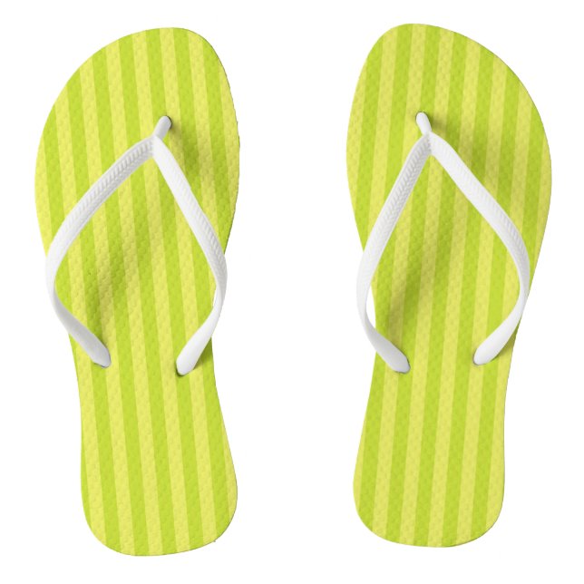 Green Strip Flip Flops (Fußbett)