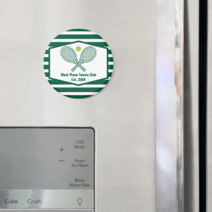 Green Strip Tennis Custom Country Club Magnet