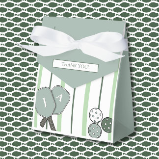 Green Stripes Perfect Match Couples Bridal Shower Geschenkschachtel