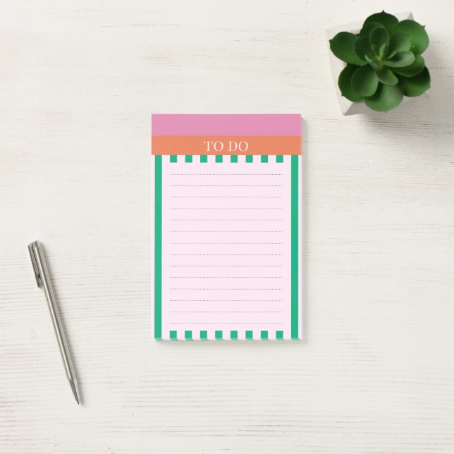 Green Strips Colorful Diary Journal Post-it Klebezettel (Büro)