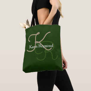 Green Stylish Monogram
