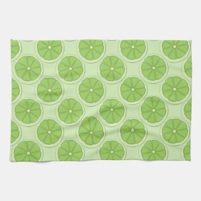 Green Summer Fruchtküche Handtuch (Horizontal)