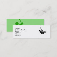 Green Swinger Calling Card