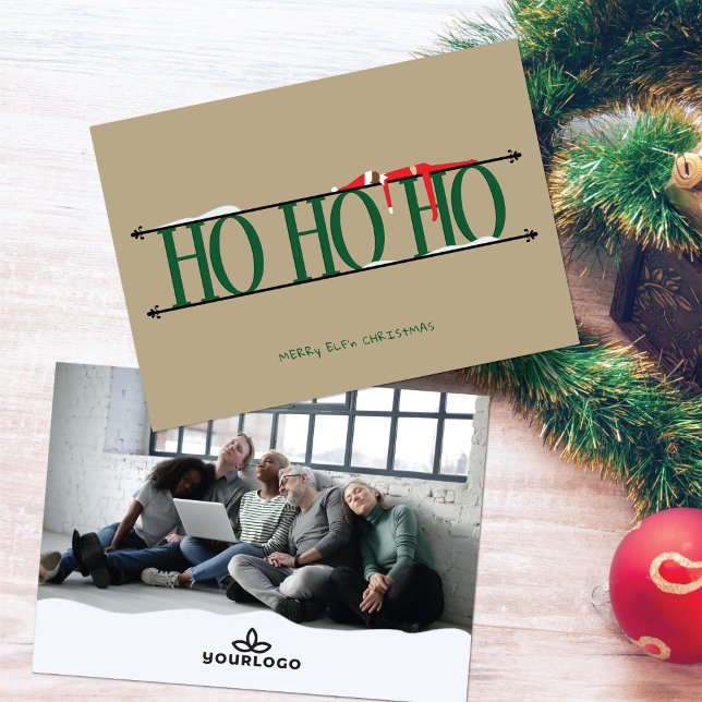 Green & Tan Elf Shenanigans Weihnachten für Untern (Von Creator hochgeladen)