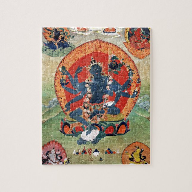 Green Tara Goddess Puzzle (Vertikal)