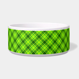 Green Tartan Checkered Kariert Pattern-57578 Napf