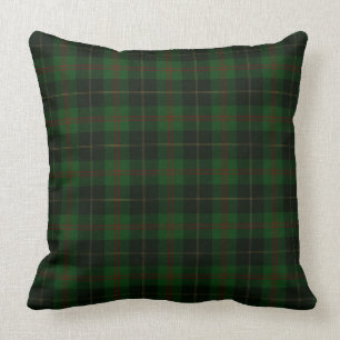 Green Tartan Kariert schottisches Muster Kissen
