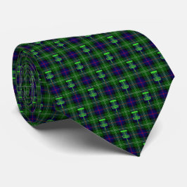 Green Tartan Krawatte