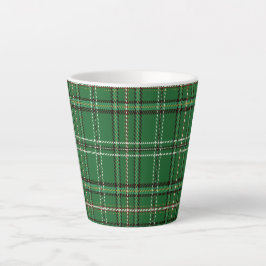 Green Tartan Milchtasse