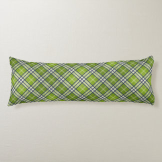 Green Tartan Seitenschläferkissen