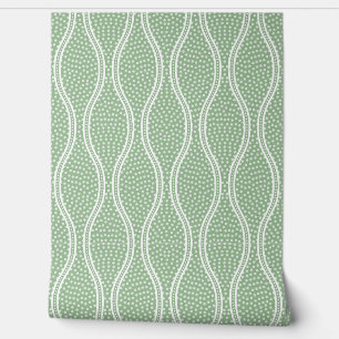 Green Tatewaku Same Komon Tapete