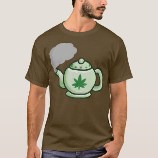 Green Tea POT Kein Schreiben T-Shirt