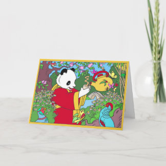 Green Tee Grußkarte Karte