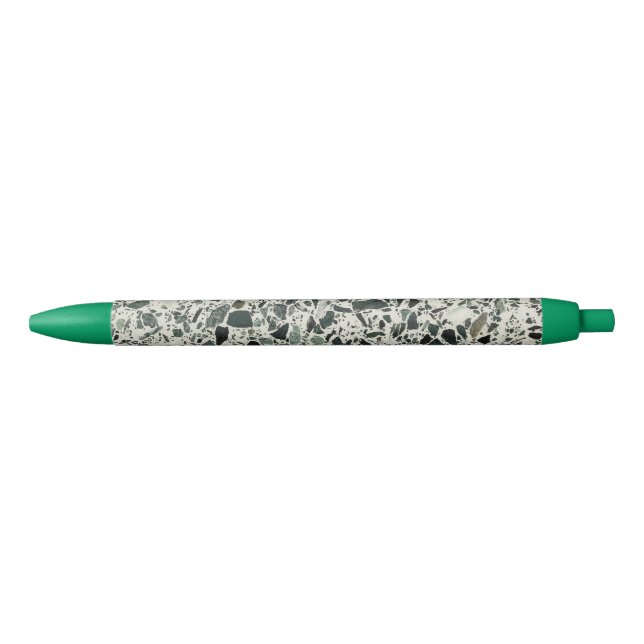 Green Terrazzo Kugelschreiber (Vorderseite)