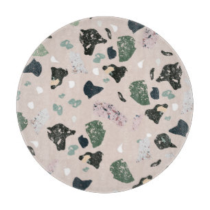 Green Terrazzo Muster Schneidebrett