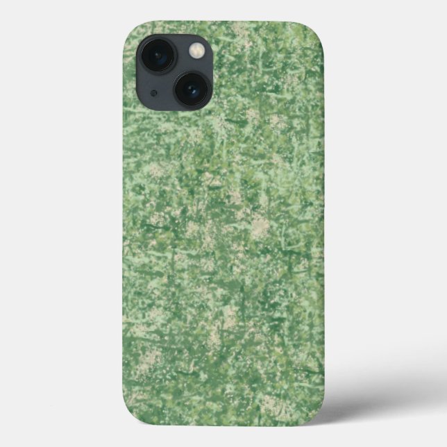 Green Textured Background von Shirley Taylor Case-Mate iPhone Hülle (Rückseite)