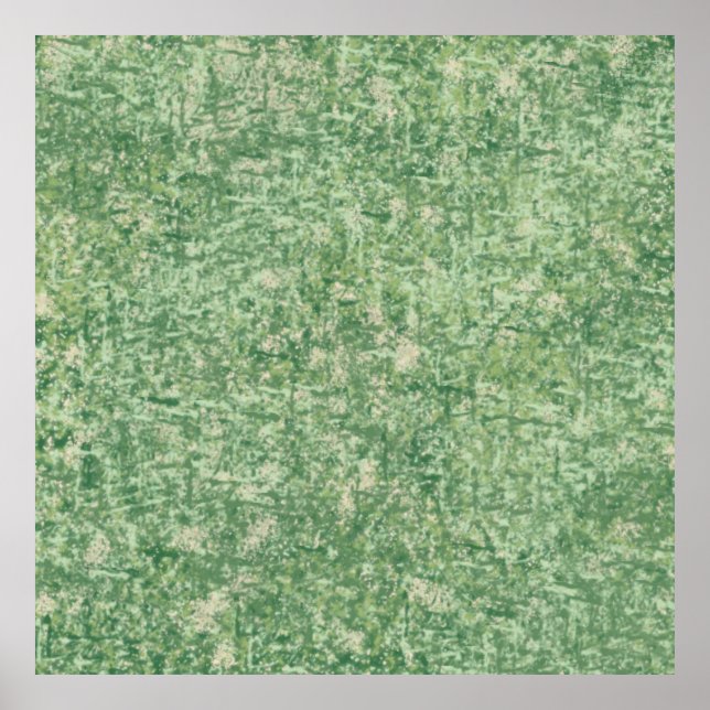 Green Textured Background von Shirley Taylor Poster (Vorne)