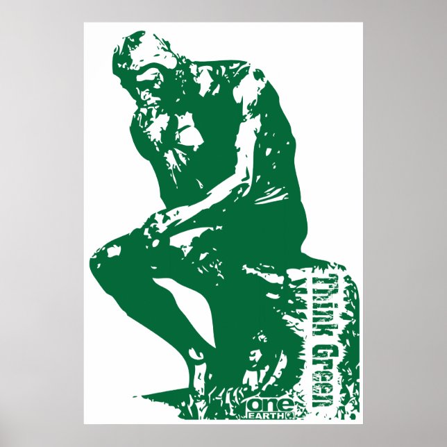 Green Thinker Poster (Vorne)
