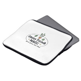 Green Thumb Magic | Urban Gardening  Laptopschutzhülle