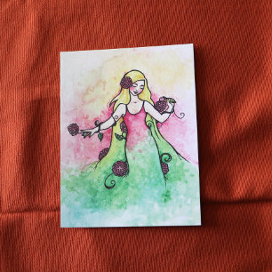 Green Thumb Springtime Postkarte