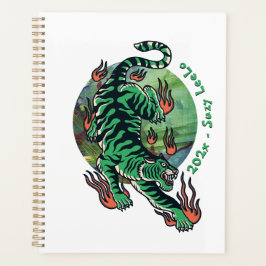 Green Tiger Planner Planer