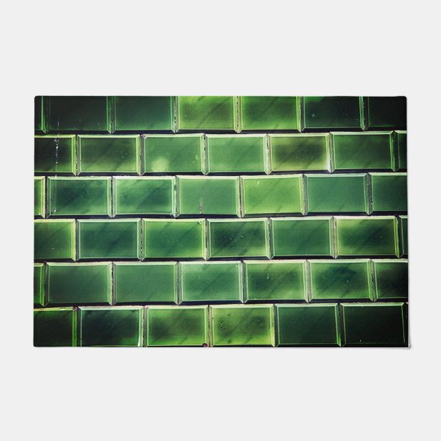 Green Tiles Doormat Fußmatte (Vorderseite)