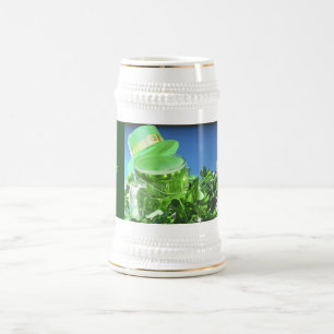 Green Top Hat & Green Beer - Bierglas