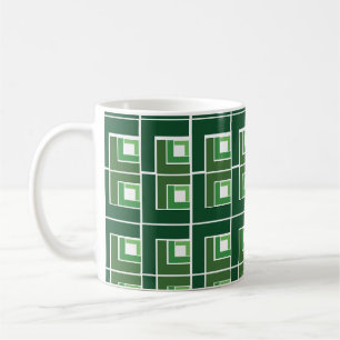 Green Topsy Turvy Coffee Tasse