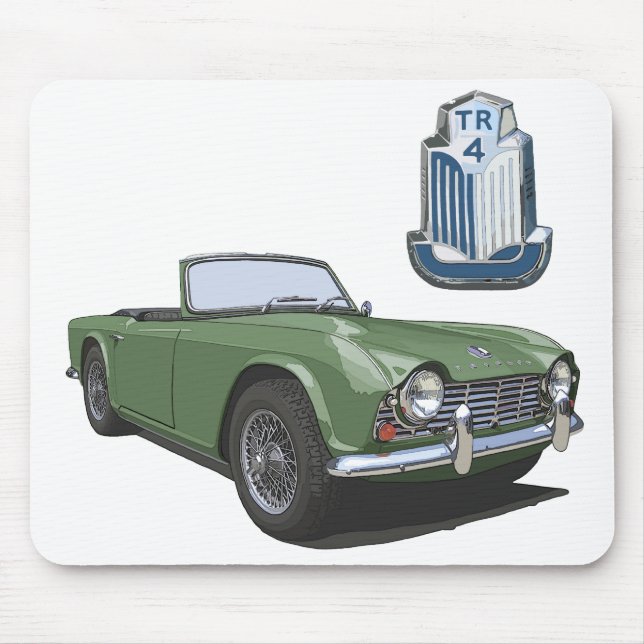 Green TR4 Mousepad (Vorne)