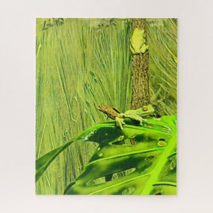 Green Tree Frog Australian Frog Puzzle