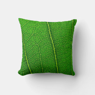 Green Tree Leaf Kissen