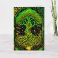 Green Tree Verzierte Grafikkarte