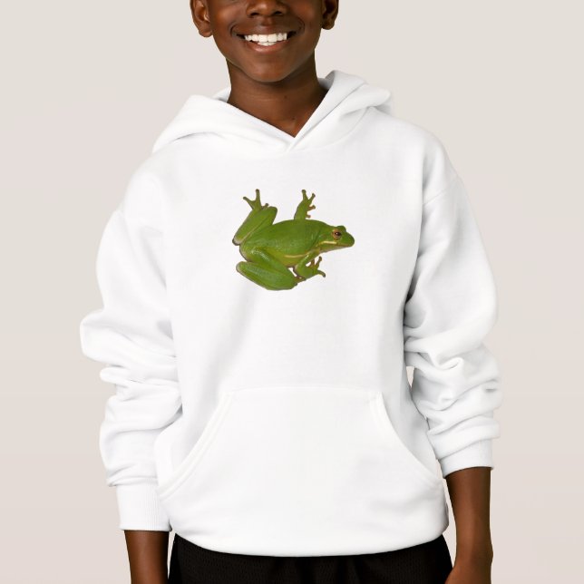 Green Treefrog Kid Sweatshirt (Vorderseite)